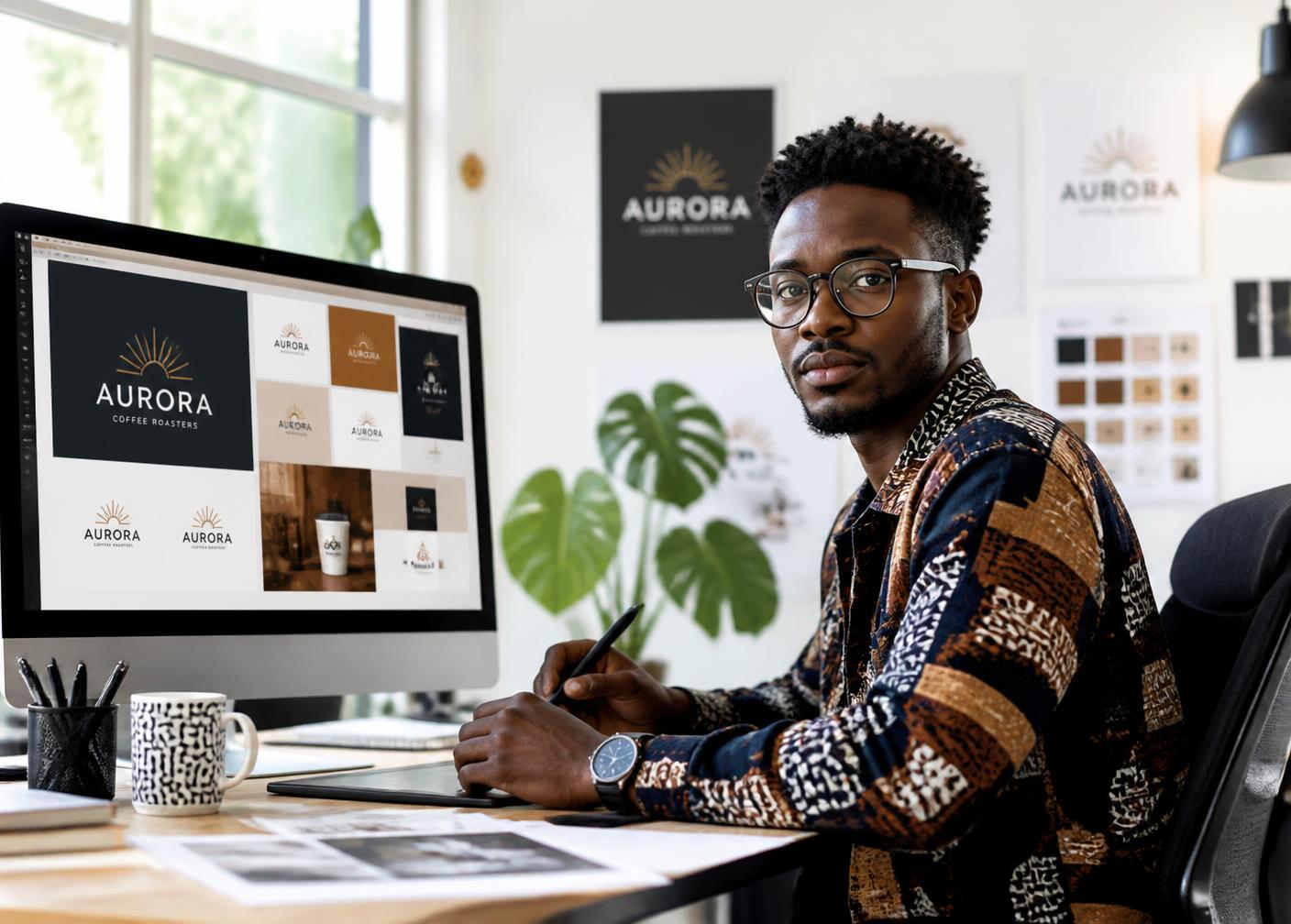 Fondateur de MALIDI DESIGN dans son studio de création